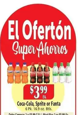 Food City Coca-Cola, Sprite or Fanta offer