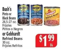 Food City Bush's Pinto or Black Beans offer