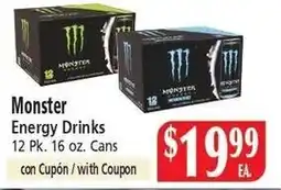 Food City Monster Energy Drinks offer