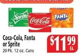 Food City Coca-Cola, Fanta or Sprite offer