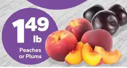 Save a Lot Peaches or Plums offer