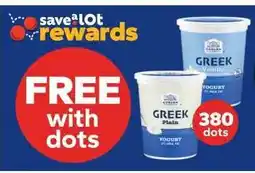Save a Lot Coburn Farms Greek Yogurt offer