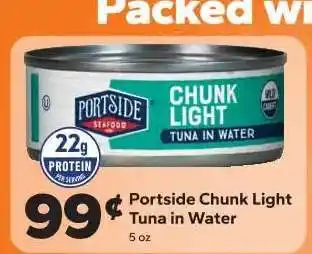 Save a Lot Portside Chunk Light Tuna In Water offer