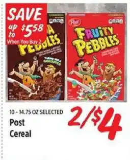 Rouses Post Cereal offer