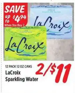 Rouses LaCroix Sparkling Water offer