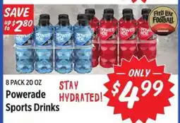 Rouses Powerade Sports Drinks offer
