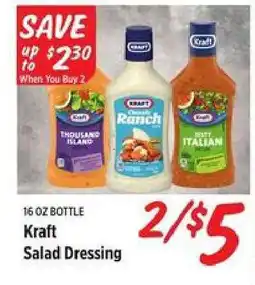 Rouses Kraft Salad Dressing offer