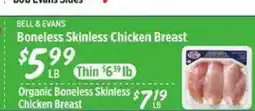 Rouses Bell & Evans Boneless Skinless Chicken Breast offer