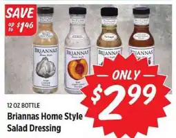 Rouses Briannas Home Style Salad Dressing offer