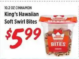 Rouses King's Hawaiian Soft Swirl Bites offer
