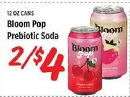 Rouses BLOOM POP PREBIOTIC SODA offer