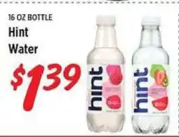 Rouses HINT Water offer