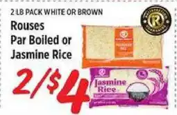 Rouses Rouses Par Boiled or Jasmine Rice offer