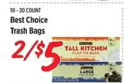 Rouses Best Choice Trash Bags offer