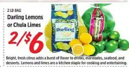 Rouses Darling Lemons or Chula Limes offer