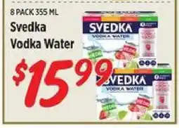 Rouses Svedka Vodka Water offer