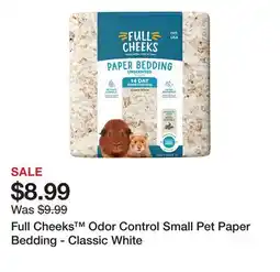 Petsmart Full Cheeks Odor Control Small Pet Paper Bedding - Classic White offer