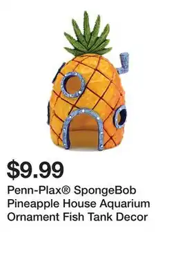 Petsmart Penn-Plax SpongeBob Pineapple House Aquarium Ornament Fish Tank Decor offer