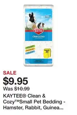 Petsmart KAYTEE Clean & Cozy Small Pet Bedding - Hamster, Rabbit, Guinea Pig Bedding - White 24.6 - 85 offer