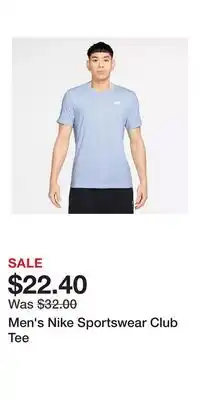 Kohl's Men's Nike Sportswear Club Tee offer
