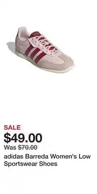 Kohl's adidas Barreda Women's Low Sportswear Shoes offer