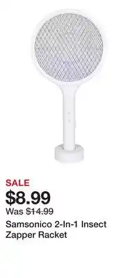 Kohl's Samsonico 2-In-1 Insect Zapper Racket offer