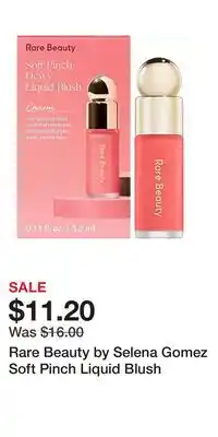 Kohl's Rare Beauty by Selena Gomez Soft Pinch Liquid Blush offer