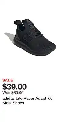 Kohl's adidas Lite Racer Adapt 7.0 Kids' Shoes offer