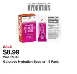 Dick's Sporting Goods Gatorade Hydration Booster offer