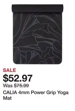 Dick's Sporting Goods CALIA 4mm Power Grip Yoga Mat offer