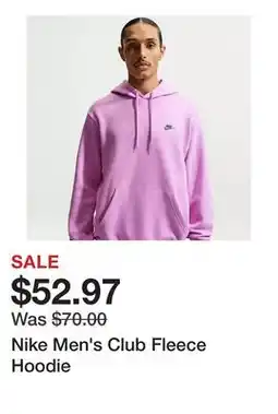 Dick's Sporting Goods Nike Men's Club Fleece Hoodie offer