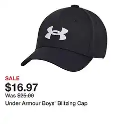 Dick's Sporting Goods Under Armour Boys' Blitzing Cap offer