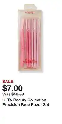 Ulta Beauty ULTA Beauty Collection Precision Face Razor Set offer