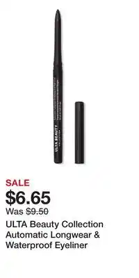 Ulta Beauty ULTA Beauty Collection Automatic Longwear & Waterproof Eyeliner offer