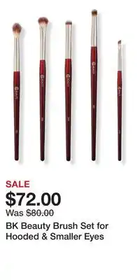 Ulta Beauty BK Beauty Brush Set for Hooded & Smaller Eyes offer