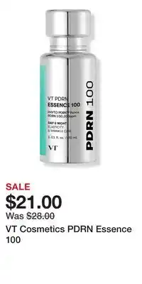 Ulta Beauty VT Cosmetics PDRN Essence 100 offer