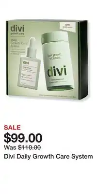 Ulta Beauty Divi Daily Growth Care System offer