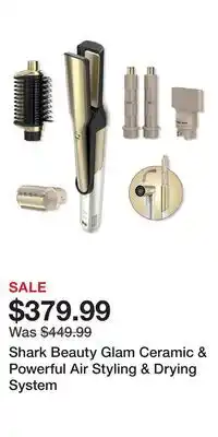 Ulta Beauty Shark Beauty Glam Ceramic & Powerful Air Styling & Drying System offer