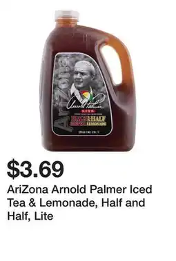 Wegmans AriZona Arnold Palmer Iced Tea & Lemonade, Half and Half, Lite offer