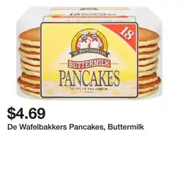 Wegmans De Wafelbakkers Pancakes, Buttermilk offer