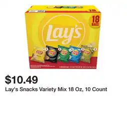 Wegmans Lay's Snacks Variety Mix 18 Oz, 10 Count offer