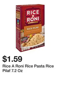 Wegmans Rice A Roni Rice Pasta Rice Pilaf 7.2 Oz offer