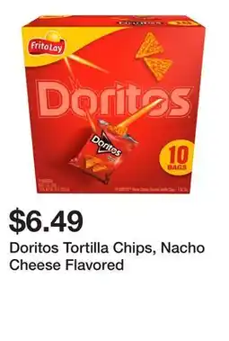 Wegmans Doritos Tortilla Chips, Nacho Cheese Flavored offer