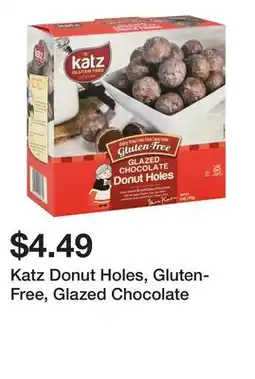 Wegmans Katz Donut Holes, Gluten-Free, Glazed Chocolate offer
