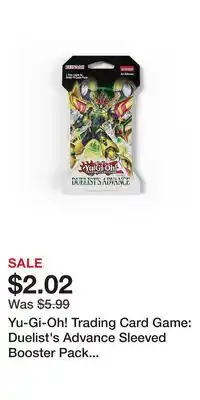 Game Stop Yu-Gi-Oh! Trading Card Game: Duelist's Advance Sleeved Booster Pack (10 Cards per Pack) offer