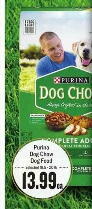 Lowes Foods Purina Dog Chow Dog Food offer