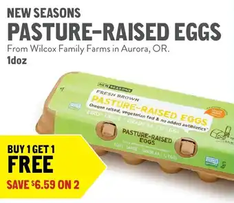 New Seasons Market New Seasons pasture-raised eggs offer