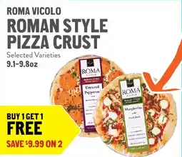 New Seasons Market Roma Vicolo Roman Style Pizza Crust offer