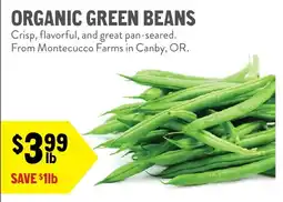 New Seasons Market Organic Green Beans offer