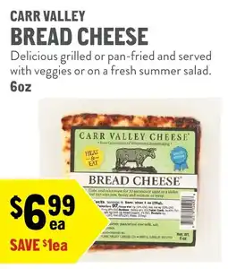 New Seasons Market Carr Valley Bread Cheese offer